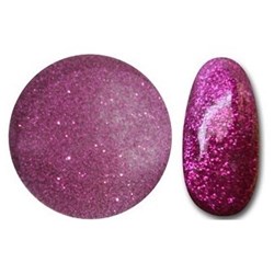 Nail Colour Acrylic - Glass Glitter Ruby
